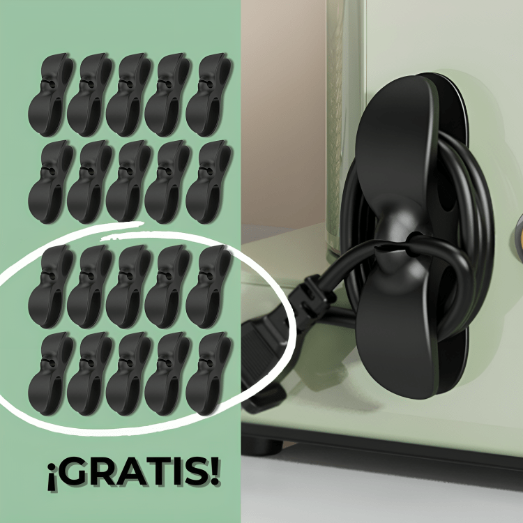 2x1 Organizador de Cabos