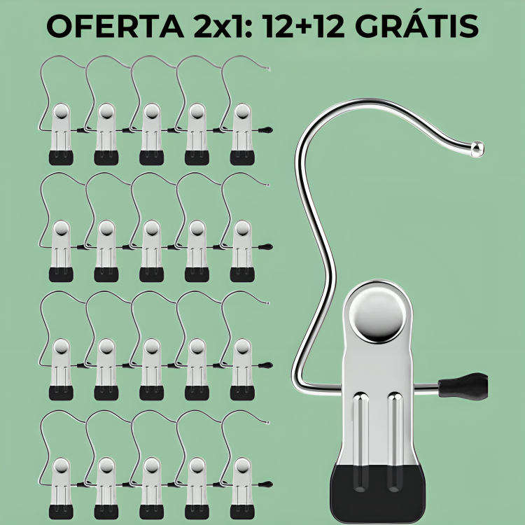 2x1 Pinças 12+12 GRÁTIS